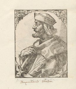 Portrait of Maximilian Sforza by Anonymous