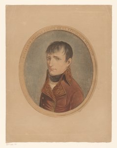 Portrait of Napoleon I Bonaparte, Emperor of the French Bonaparte Premier Consul de la République Française (title on object) by Anonymous