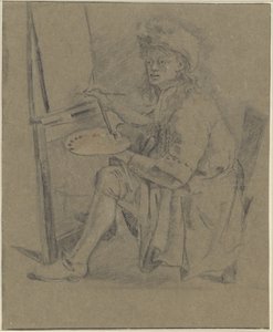 Portrait of Thomas Wijck, at His Easel
