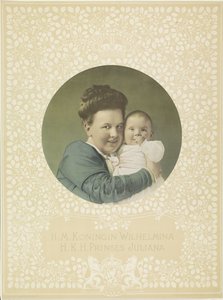 Portrait of Wilhelmina, Queen of the Netherlands, and Juliana, Queen of the Netherlands by Anonymous