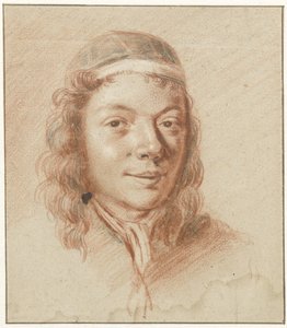 Portrait of a Young Man, Three-Quarter View to the Right by Anonymous