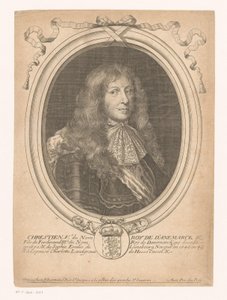 Portrait of King Christian V of Denmark