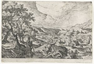 Pyramus and Thisbe by Anonymous