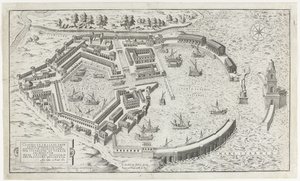 Reconstruction of the Ancient Harbor of Ostia (Speculum Romanae Magnificentiae)