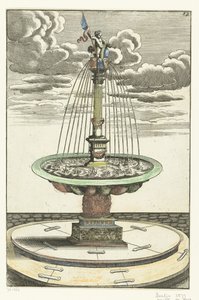 Round Basin with Tuscan Column