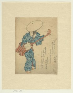 Traveling Musician with Samisen
