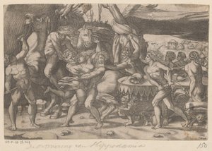 Abduction of a Woman by Man and Satyr by Anonymous