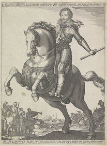Equestrian Portrait of Frederick Henry, Prince of Orange by Anonymous