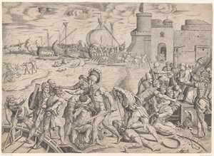 Saracens Arrive in Ostia