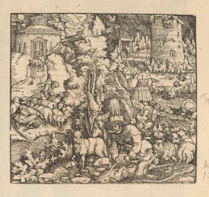 Shearing, Milking, and Slaughtering of Sheep