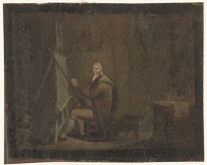 Painter in His Studio