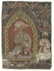 Painting Depicting a Prince from the Malla Dynasty by Anonymous