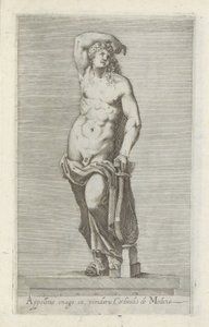 Sculpture of Apollo (Antique Sculptures in Rome) by Anonymous