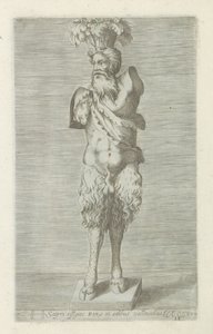 Sculpture of a Satyr by Anonymous