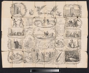 Caricature in Leiden Student Almanac, 1865 by Anonymous