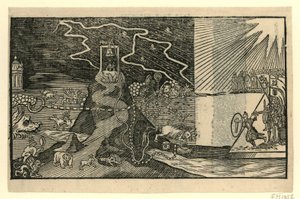 Caricature of Jacobus Taurinus, 1615 by Anonymous