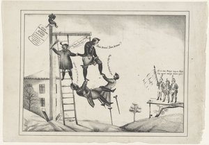 Caricature of the Volunteer Armament, 1830