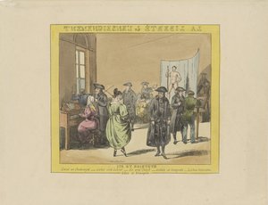 Caricature on the Freedom of Education, 1828 by Anonymous