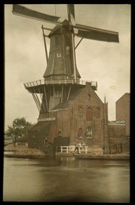 Steam Corn Mill De Adriaan on the Spaarne, Haarlem by Anonymous