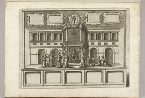 Scene with Virtues and Vices, 1594
