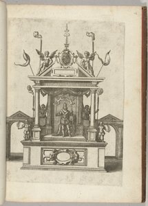 Scene with Emperor Rudolf II, 1594 by Anonymous