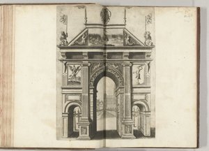 Triumphal arch with the crane, 1594
