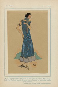 Très Parisien, 1923, No 11: 14. - LAQUE DE CHINE. - Charming is this outfit... by Anonymous