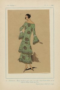 Très Parisien, 1923, No 11: 3. - EMERALD. - Of a Very Pretty Simplicity... by Anonymous