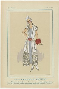 Très Parisien, 1923, No. 4: 8. - MARQUISE. On a Sheath... by Anonymous