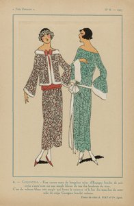 Very Parisian, 1923, No 8: 4. - COQUETTES. / A short jacket... by Anonymous