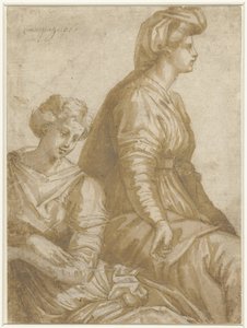 Two Seated Women