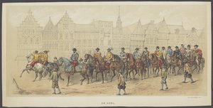 Utrecht Masquerade, Plate A: The Nobility, 1856 by Anonymous