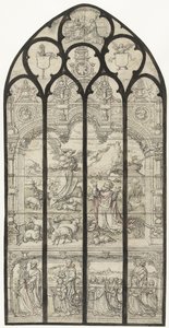 Appearance of the Angel to Joachim by Anonymous