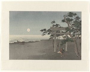 Fisherman on the Coast by Anonymous