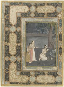 Women before a Linga Altar (Bhairavi Ragini) by Anonymous
