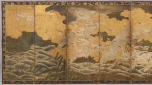 Six-Part Screen by Anonymous