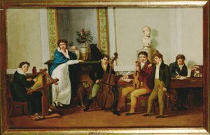 A Trio for Strings in a Bourgeois Setting by Anonymous Anonymous