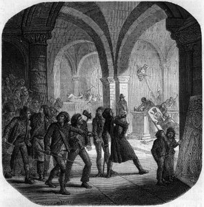 Destruction of the Royal Tombs of the French Monarchy in the Church of Saint-Denis by Anonymous Anonymous