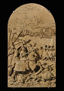 Eight Carved Reliefs, Cherry by Anonymous Anonymous