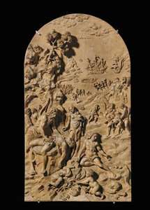 Eight Carved Reliefs, Cherry by Anonymous Anonymous