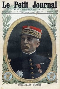 First World War 1914-1918. Portrait of General Louis Ernest de Maud