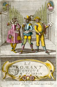 Frontispiece of The Comic Novel by Paul Scarron by Anonymous Anonymous