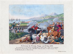 The Fall of the Anapa Fortress on June 23 by Anonymous Anonymous
