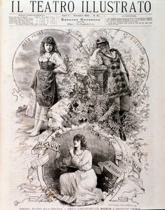 Illustration for Mignon, Opera by Ambroise Thomas