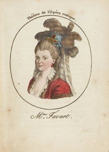 Madame Justine Favart by Anonymous Anonymous