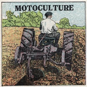 Mechanical traction: motorcycle culture. Anonymous illustration of 1925. Private collection. by Anonymous Anonymous