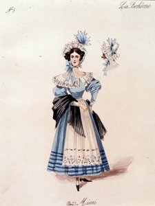 Mimi, character from the opera La Boheme by Puccini by Anonymous Anonymous