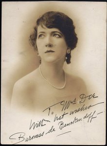 Moura Budberg - Baroness Maria Ignatyevna Budberg, Anonymous. Photograph, c. 1930 by Anonymous Anonymous