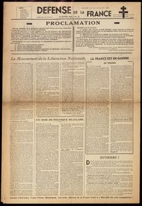 One of the clandestine newspaper 