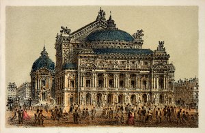 Paris 1874: The New Opera (Opera Garnier), Private Collection